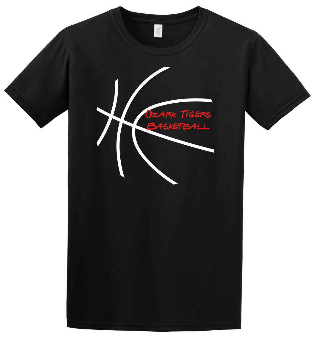 Ozark Basketball Black T-Shirt