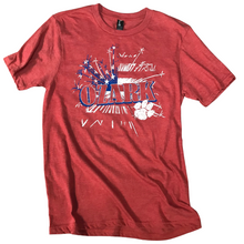 Load image into Gallery viewer, Ozark Flag &amp; Fireworks T-Shirt
