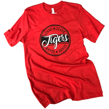 Load image into Gallery viewer, Ozark Tigers Soft Red T-Shirt Youth/Adult
