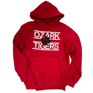 Ozark Tigers Red Hoodie