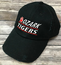 Load image into Gallery viewer, Ozark Tigers Distressed Hat
