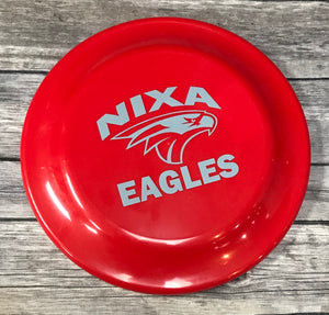 Nixa Eagles Red Frisbee