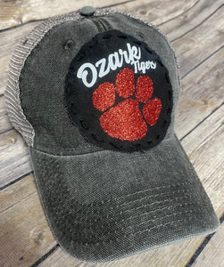 Ozark Tigers Glitter Patch Hat