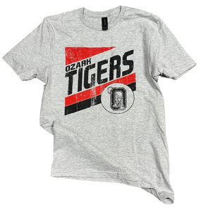 Ozark Tigers Gray Logo Tee