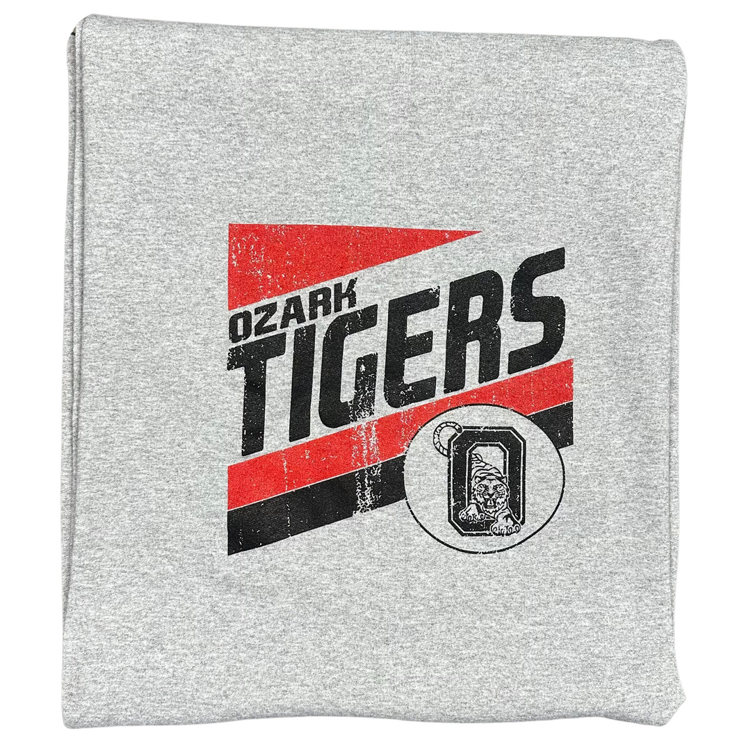 Ozark Tigers Sweatshirt Blanket