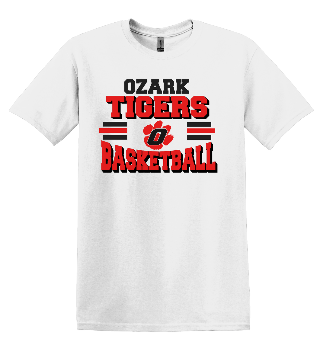 Ozark Basketball White T-Shirt