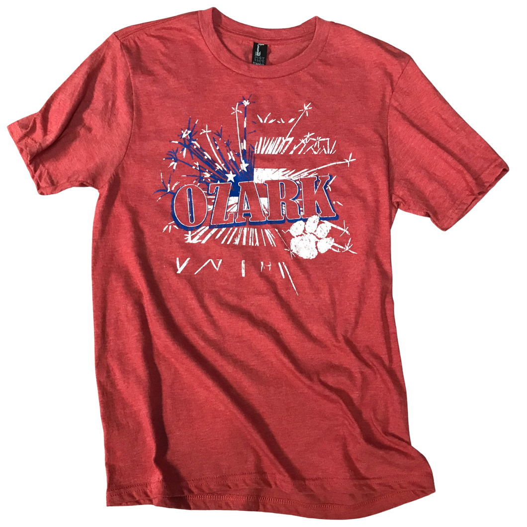 Ozark Flag & Fireworks T-Shirt