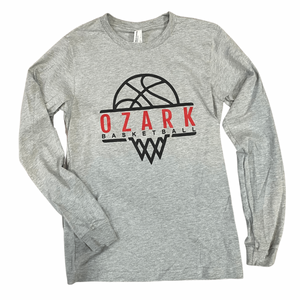 Ozark Basketball Long Sleeve Tee