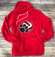 Load image into Gallery viewer, Ozark Volleyball Soft Red Hoodie
