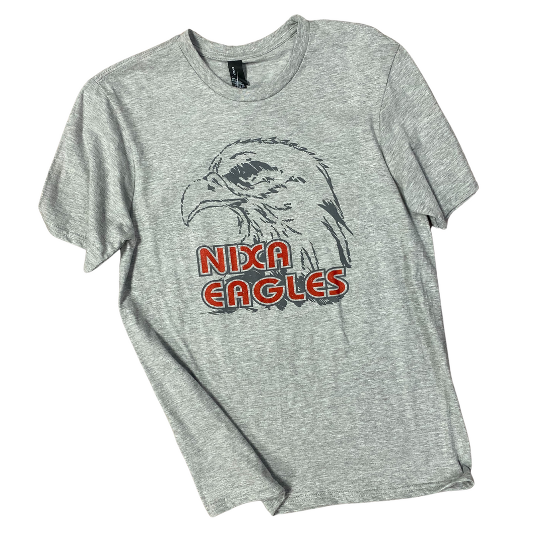Nixa Eagle Soft Gray T-Shirt