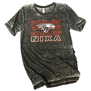 Nixa Eagles Burnout T-Shirt