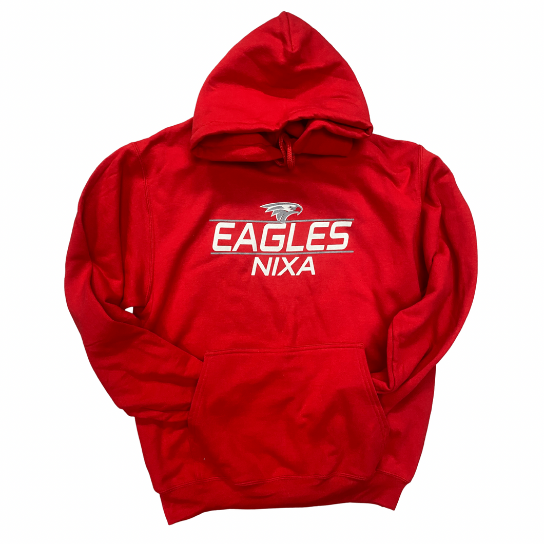 Nixa Eagles Red Hoodie