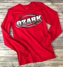 Load image into Gallery viewer, Ozark Tigers Red Long Sleeve T-Shirt
