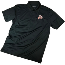 Load image into Gallery viewer, Ozark Sport-Wick Black Polo
