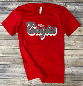 Nixa Eagles Retro Soft T-Shirt