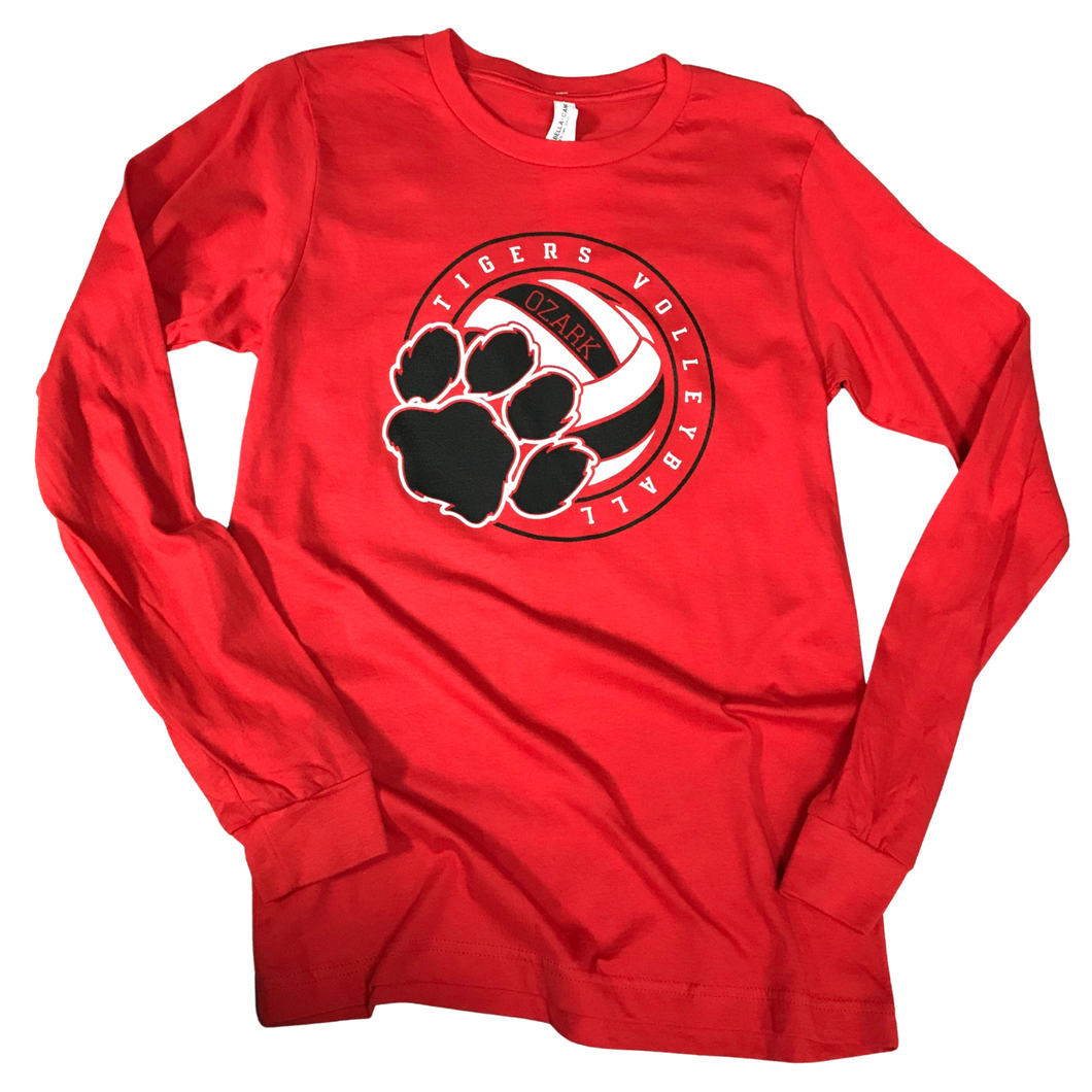 Ozark Volleyball Soft Short/Long Sleeve T-Shirt