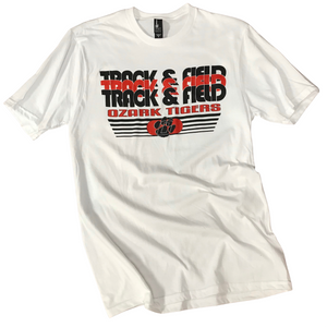 Ozark Track & Field Soft White T-Shirt