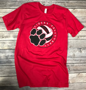 Ozark Volleyball Soft Short/Long Sleeve T-Shirt