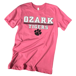 Ozark Tigers Soft Pink T-Shirt