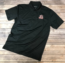 Load image into Gallery viewer, Ozark Sport-Wick Black Polo
