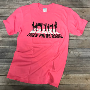Ozark Band T-Shirt Red/Pink/Green