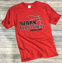 Load image into Gallery viewer, Ozark Lady Tigers Basketball T-Shirt
