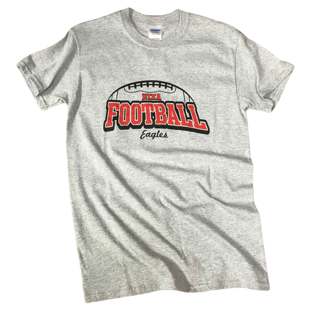 Nixa Football Gray T-Shirt
