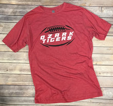 Load image into Gallery viewer, Ozark Football Soft Heather Red T-Shirt
