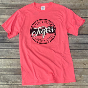 Ozark Tigers Neon Pink T-Shirt