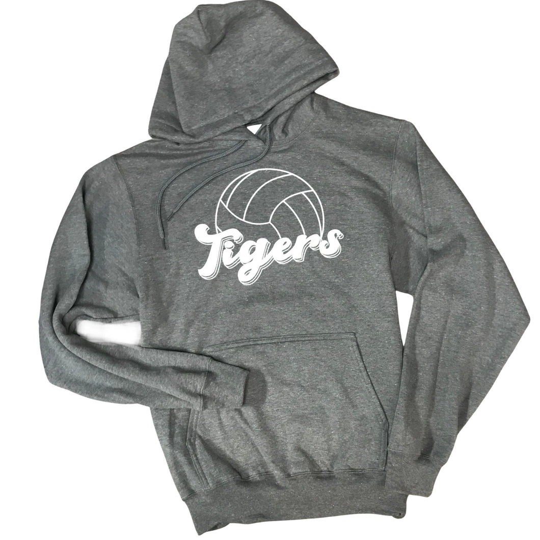Tigers Volleyball Gray Sweatshirt