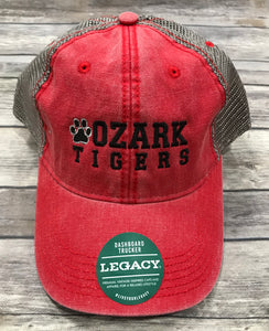 Ozark Tigers Adjustable Mesh Back Hat