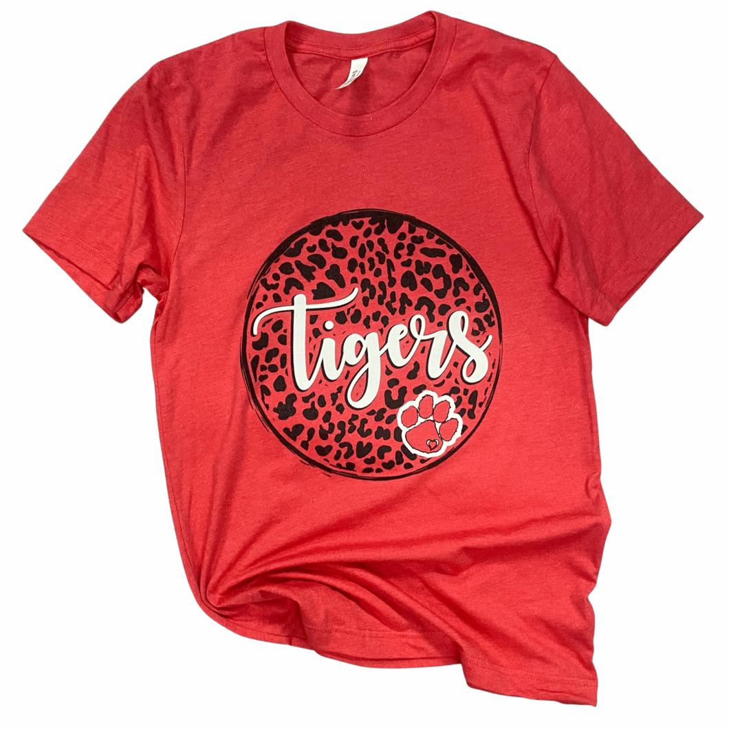 Tigers Leopard Paw T-shirt