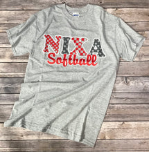 Load image into Gallery viewer, Nixa Softball Gray T-Shirt
