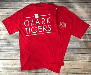Ozark Tigers Red T-Shirt