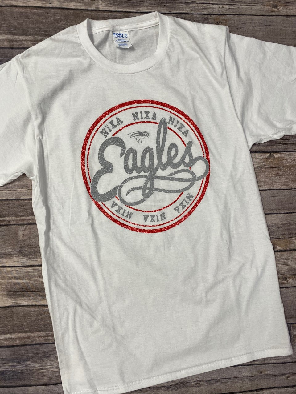 Nixa Eagles White T-Shirt