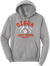 Load image into Gallery viewer, Ozark Lady Tigers Basketball Hooded Sweatshirt
